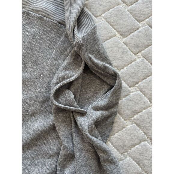 PrAna Dress Womens Small Gray Cozy Up Sleeveless Flowy Casual Ballerina Pockets - Picture 5 of 12